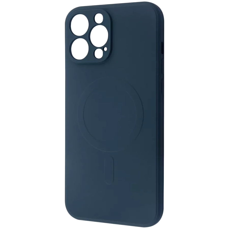 Чехол WAVE Colorful Case with Magnetic Ring (TPU) с MagSafe для iPhone 12 Pro Max, Тёмный кобальт