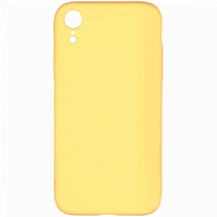 Чехол BINGO Liquid TPU  для iPhone XR, Желтый