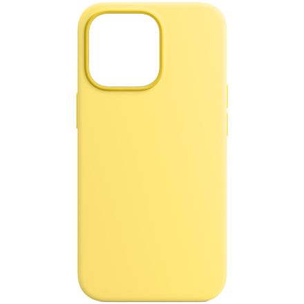 Чехол BINGO Силиконовый  для iPhone 14, Желтый