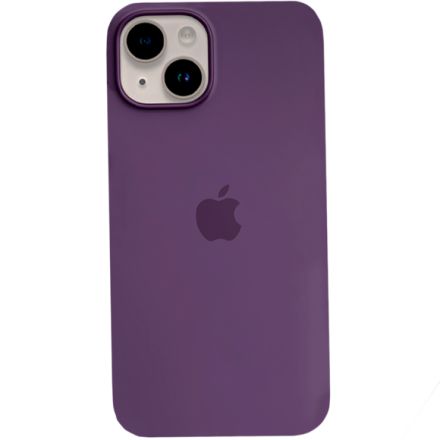 Чехол BINGO Силиконовый для iPhone 15 Plus, Grape