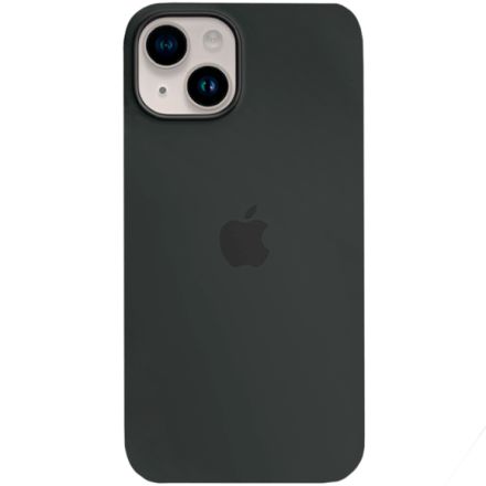 Чехол BINGO Силиконовый для iPhone 15 Plus, Чёрный