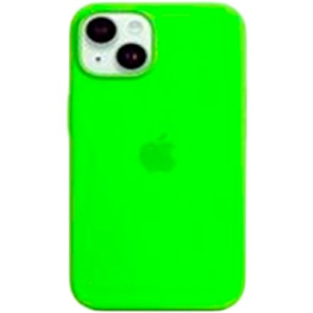 Чехол BINGO Силиконовый для iPhone 15 Pro, Зеленый