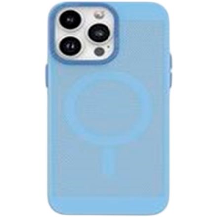 Чехол BINGO Breathable Magnetic для iPhone 15 Pro, Синий