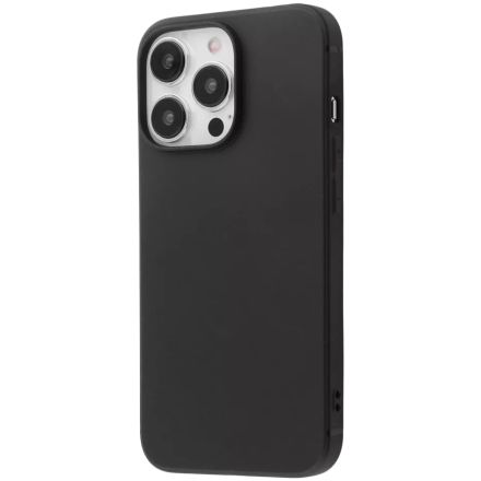 Чехол WXD Силикон 0.5 mm для iPhone 13 Pro, Black Matte