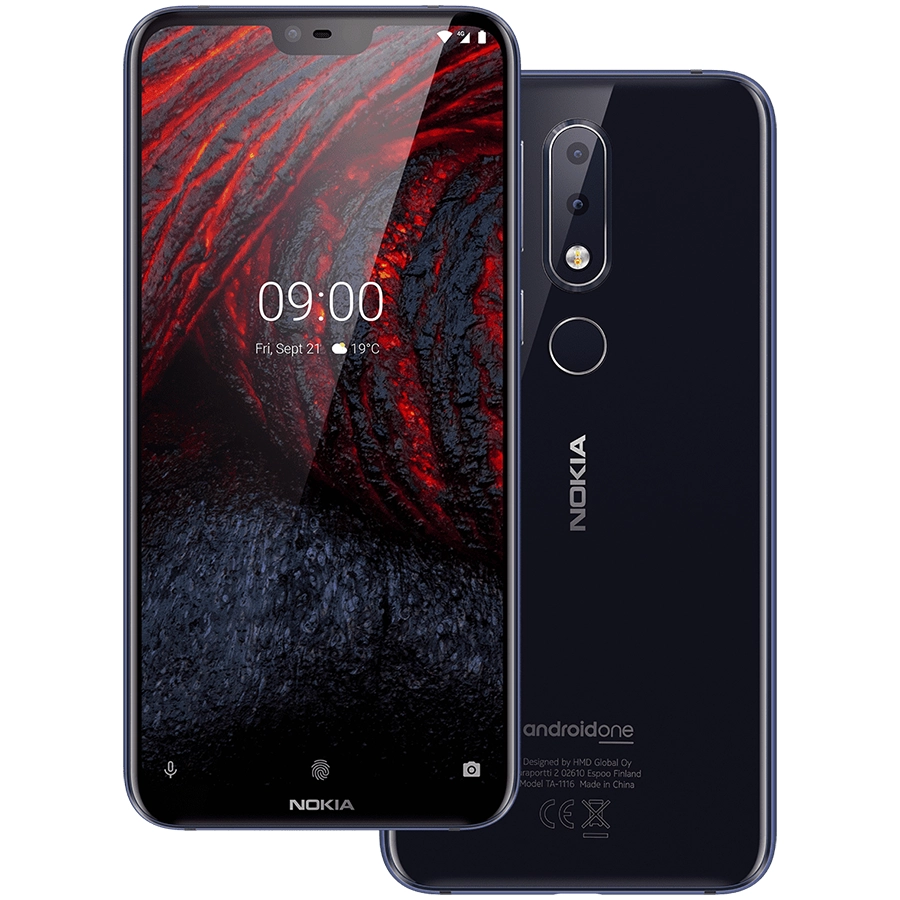 NOKIA 6.1 Plus 64 ГБ Чёрный