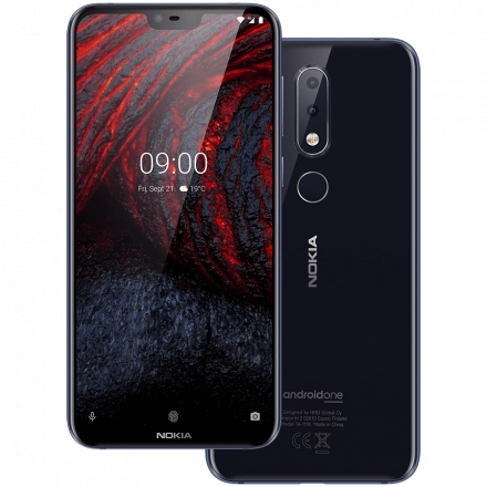 NOKIA 6.1 Plus 64 ГБ Чёрный