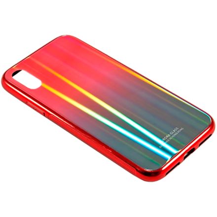 Чехол CASE Aurora  для iPhone 8/7, Красный/Синий