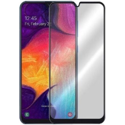 Защитное стекло CASE для Samsung Galaxy A70, Глянцевая, Чёрный
