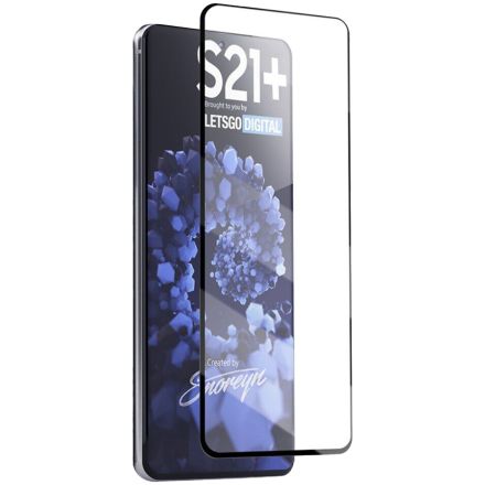 Защитное стекло CASE  для Samsung Galaxy S21 Plus, Глянцевая, Чёрный