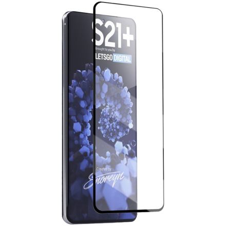 Защитное стекло CASE для Samsung Galaxy S21 Plus, Глянцевая, Чёрный