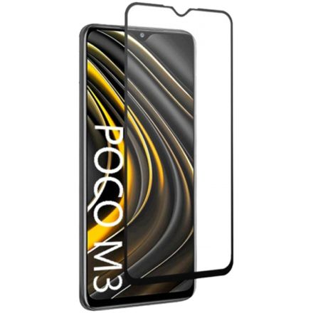Защитное стекло CASE  для Xiaomi Poco M3/Xiaomi Redmi 9/Xiaomi Redmi 9T, Глянцевая, Чёрный