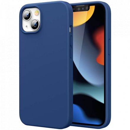 Чехол UGREEN Silicone case  для iPhone 13, Синий