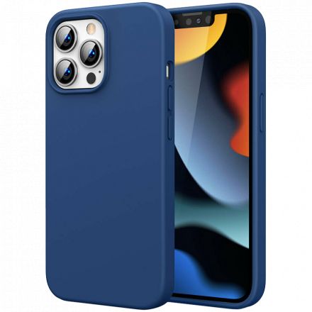 Чехол UGREEN Liquid Силиконовый  для iPhone 13 Pro, Тёмно-синий