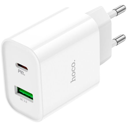 Адаптер питания HOCO 2*USB/USB-C