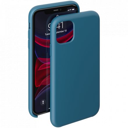 Чехол DEPPA Liquid Silicone  для iPhone 11, Синий