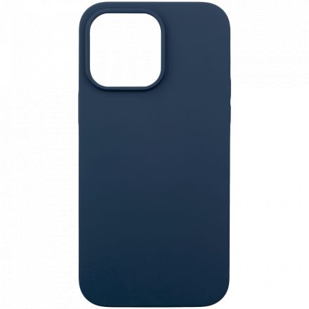 Чехол DEPPA Liquid Silicone Pro  для iPhone 14 Pro Max, Синий