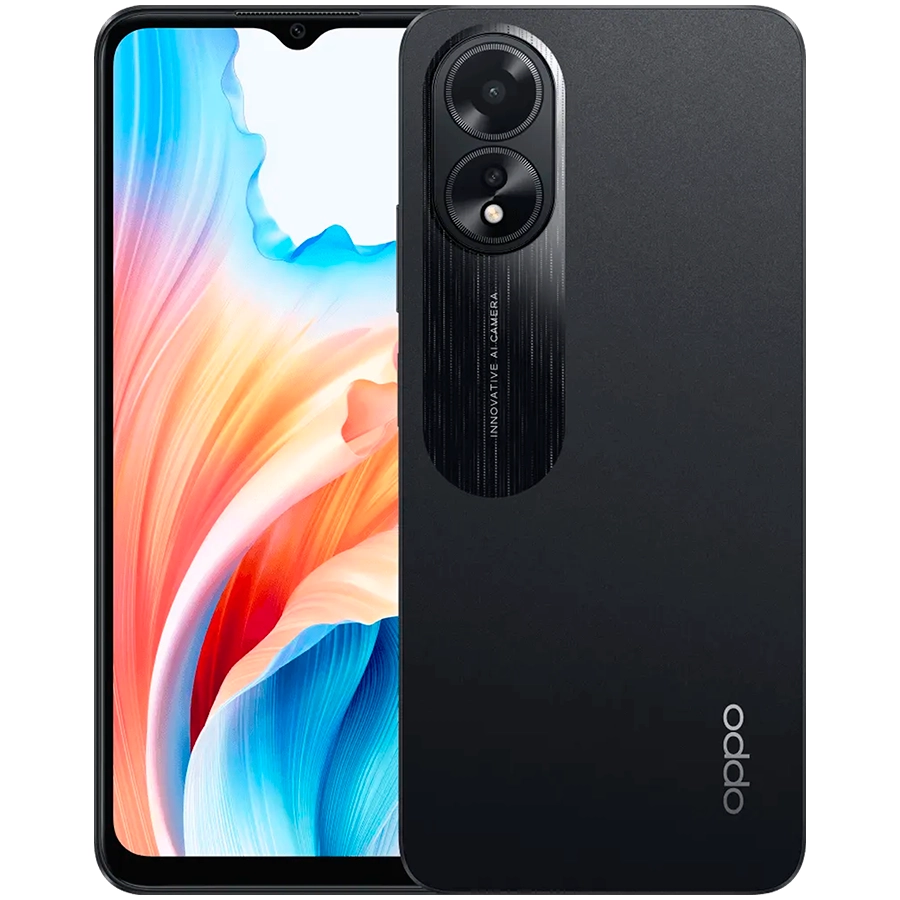 Oppo A18 128 ГБ Glowing Black