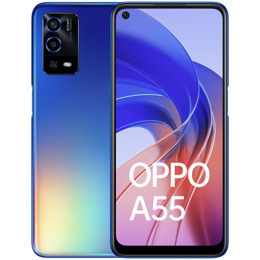 Мобільний телефон Oppo A55 64 GB Rainbow Blue Б\В