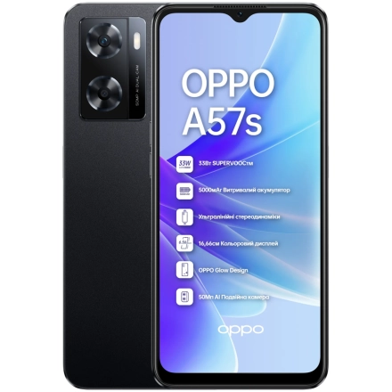 Oppo A57s 128 GB Starry Black