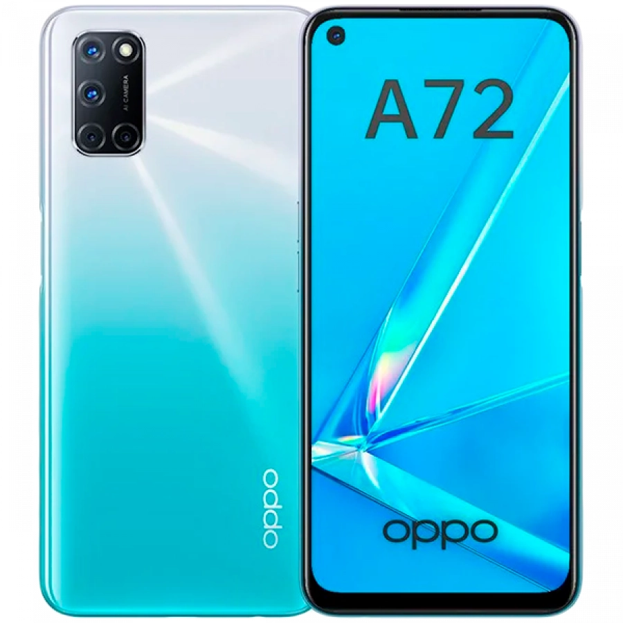 Купить Oppo A72 128 ГБ Aurora Purple