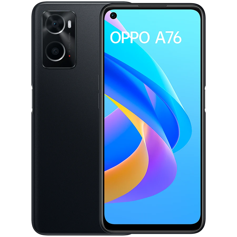 Oppo A76 128 GB Glowing Black