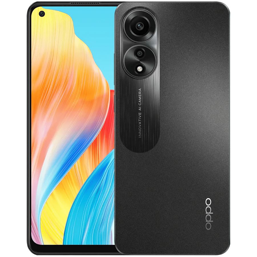 Мобільний телефон OPPO A78 8/128Gb Mist Black Б\В