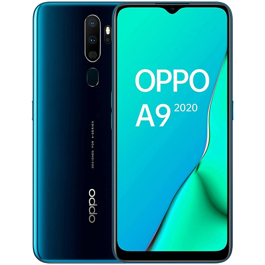 Купить 【 Oppo A9 128 ГБ Marine Green