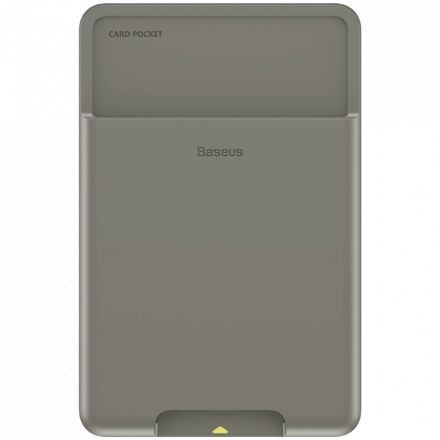 BASEUS Накладка на смартфон для пластиковых карт, Тёмно-серый