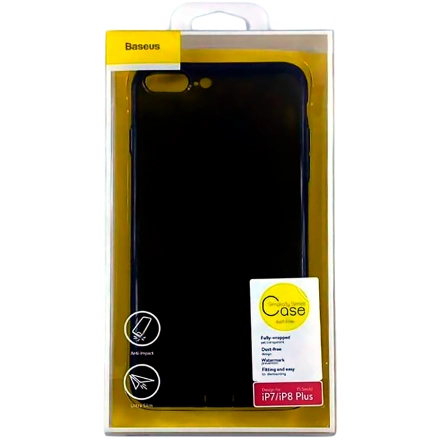 Чехол BASEUS Simplicity для iPhone 7 Plus/8 Plus, Прозрачный