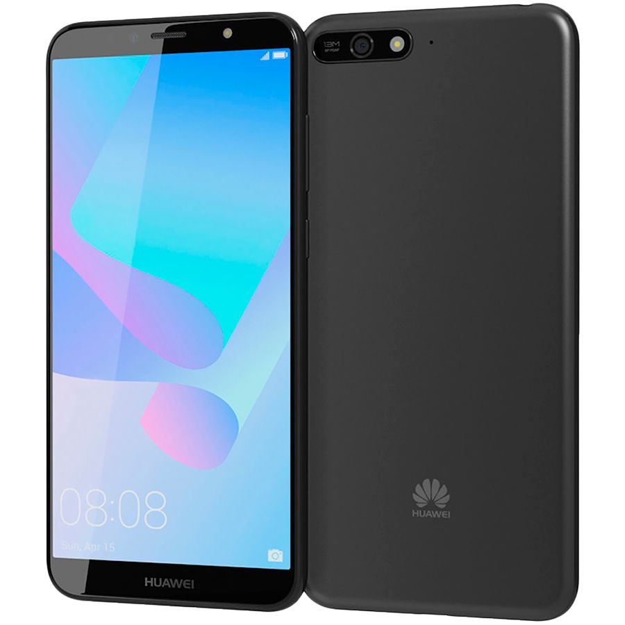 Мобільний телефон Huawei Y6 2018 2/16Gb Black (ATU-L11) Б\В
