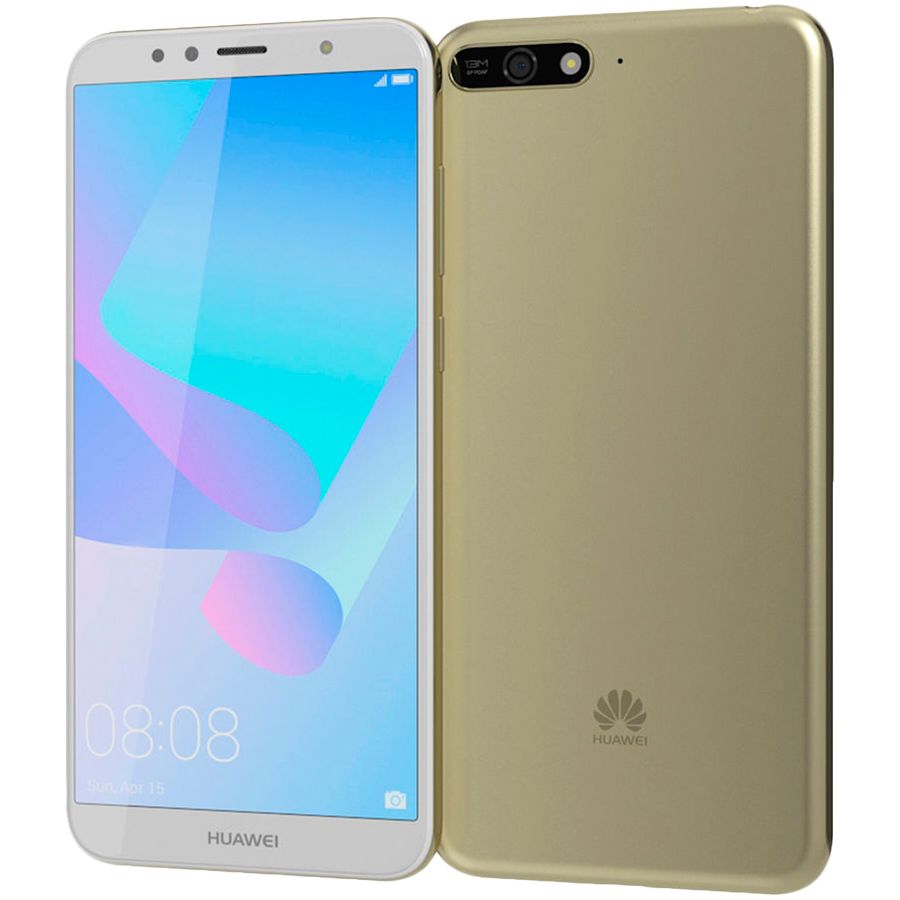 Мобільний телефон Huawei Y6 2018 2/16Gb Gold (ATU-L11) Б\В