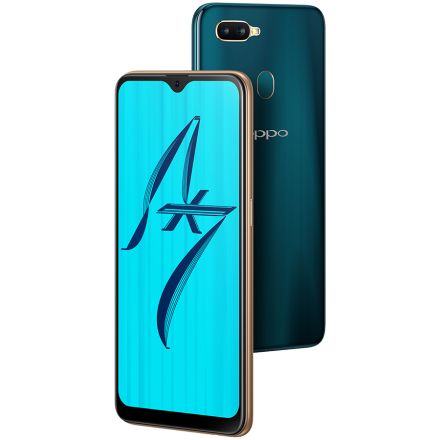Oppo AX7 64 ГБ Glaze Blue