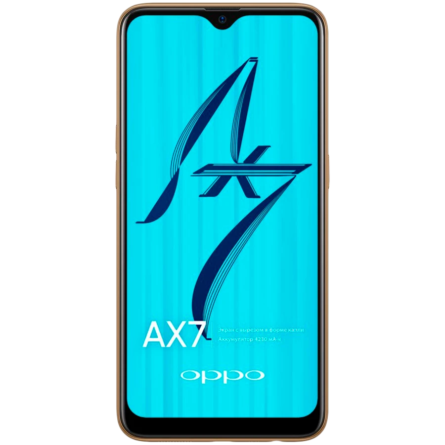 OPPO AX7 4GB/64GB 【新品・未開封】 Купить Oppo AX7 64 ГБ Dazzling Gold