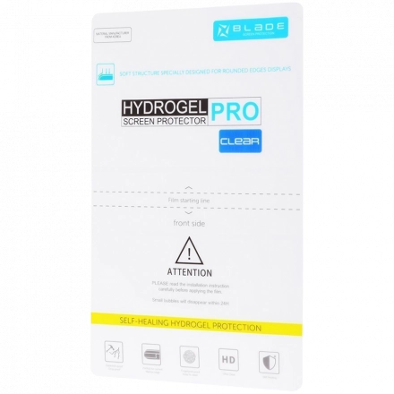 Защитная пленка OTHER BRANDS Hydrogel Screen Protection PRO (edge display) (clear glossy) для Любой iPhone/Smartphone