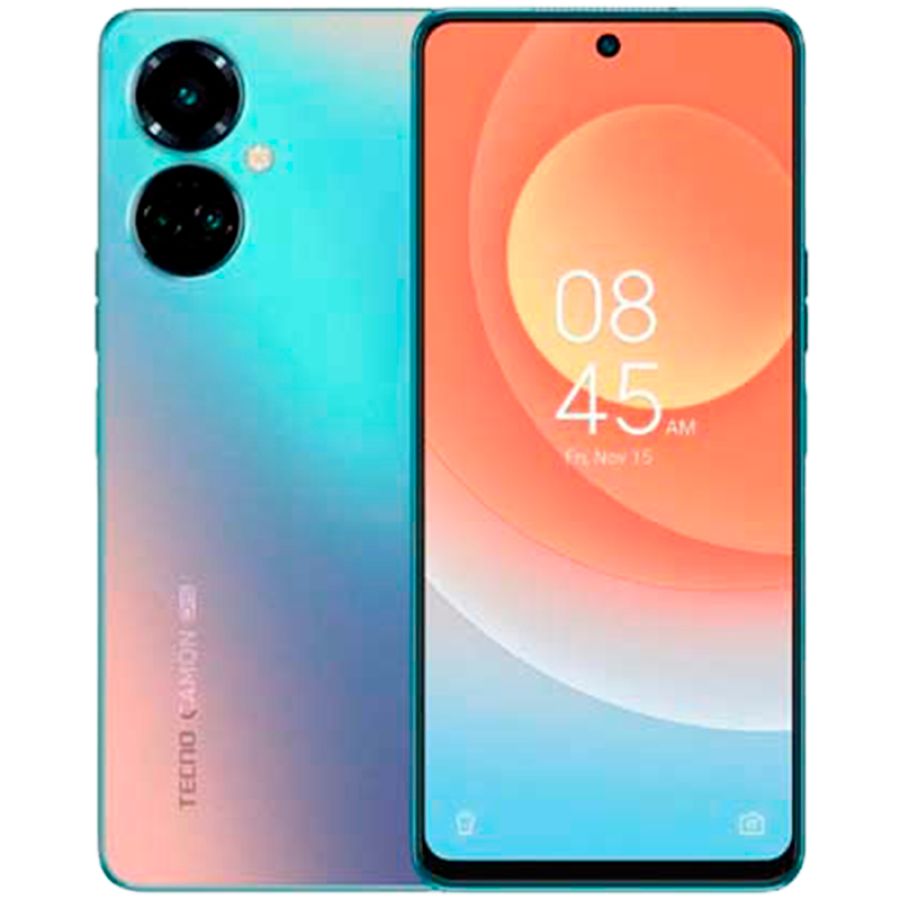 Мобільний телефон Tecno Camon 19 Pro (CI8n) 8/128Gb Polar Blue Б\В