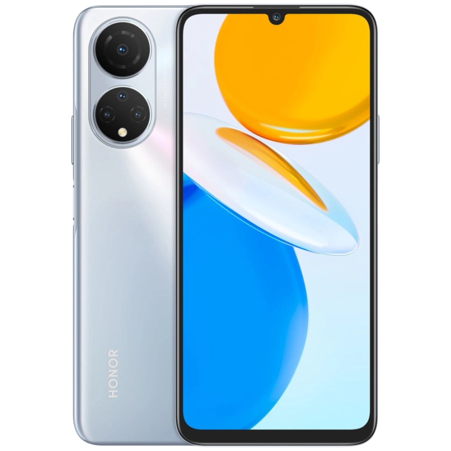 Honor X7 128 ГБ Титаново-серебристый