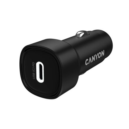 CANYON Автомобильный адаптер USB-C, 30 Вт