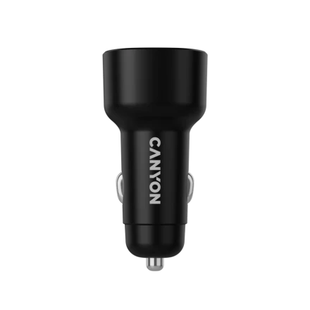 CANYON Car Adapter 2*USB-C, 60 W