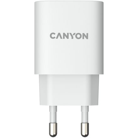 Адаптер питания CANYON H-20-04 2*USB/USB-C, 20 Вт