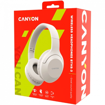 Беспроводные наушники CANYON , Бежевый