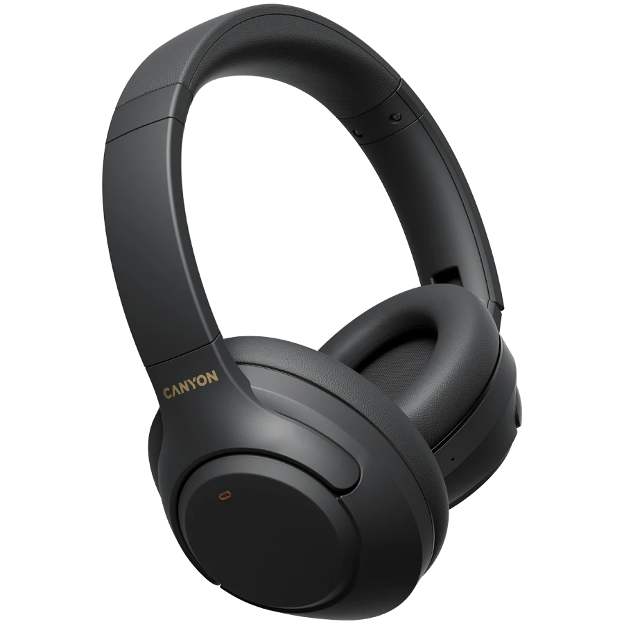CANYON BTHS-6 Wireless Headphones, Black