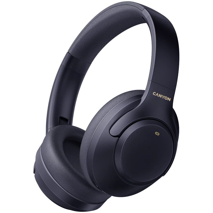 CANYON BTHS-6 Wireless Headphones, Blue