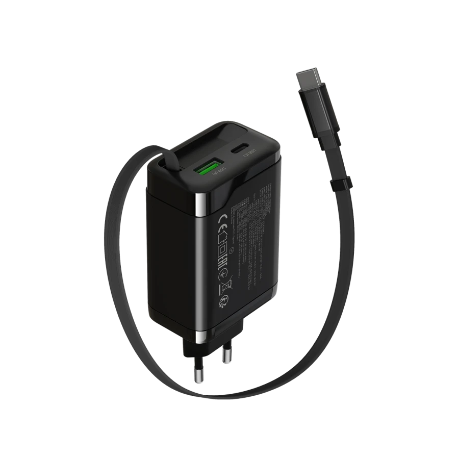 CANYON Power Adapter OnCharge 65RC 3*USB/USB-C USB Type-A, USB Type C, USB Type C, 65 W