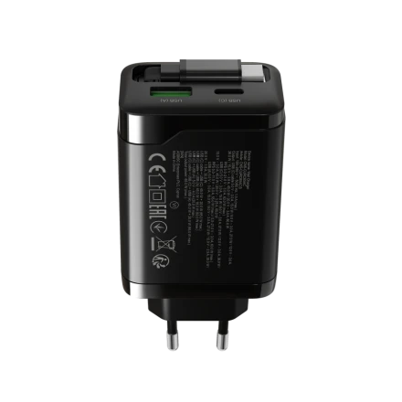 CANYON Power Adapter OnCharge 65RC 3*USB/USB-C USB Type-A, USB Type C, USB Type C, 65 W