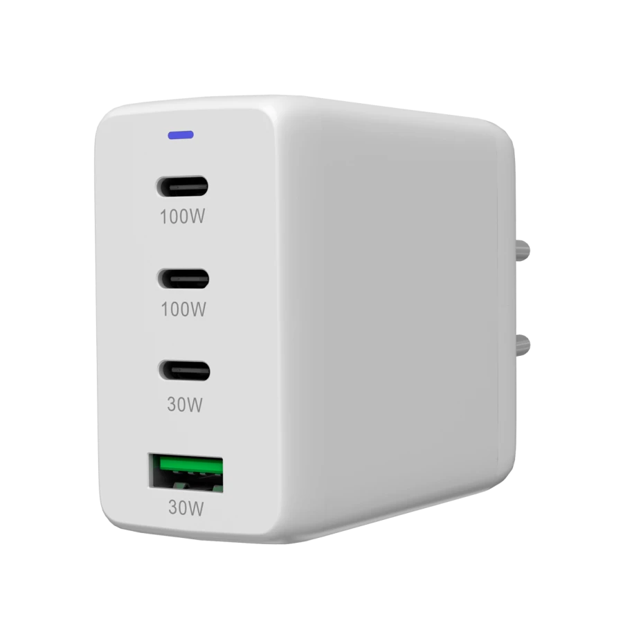 CANYON Power Adapter CU100ACC 4*USB/USB-C 3*USB Type C, USB Type-A, 100 W