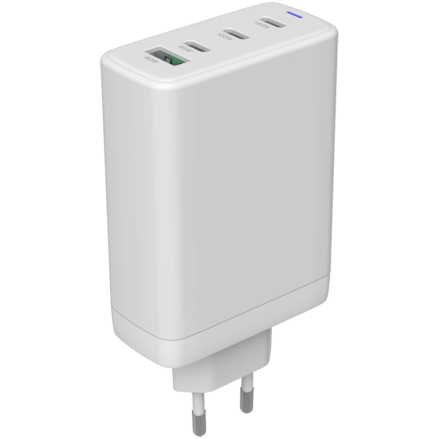 CANYON Power Adapter CU140ACC 4*USB/USB-C 3*USB Type C, USB Type-A, 150 W