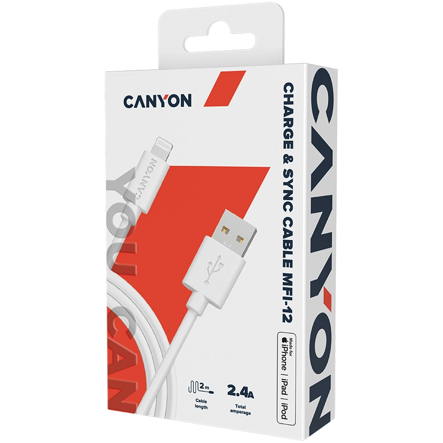 CANYON Кабель Lightning MFIC-12