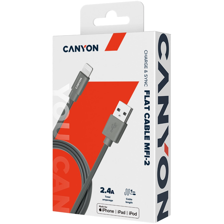 CANYON Кабель USB MFI-2
