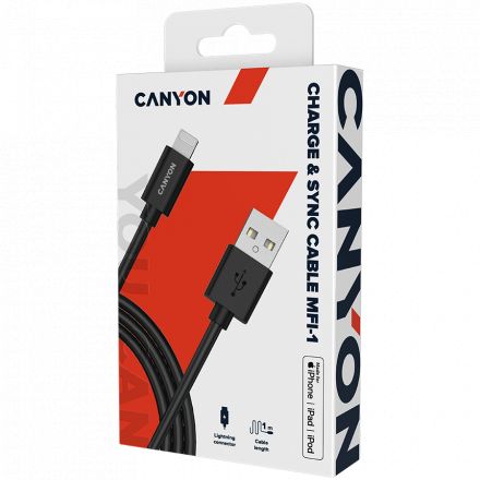 CANYON Кабель USB CNS-MFICAB01