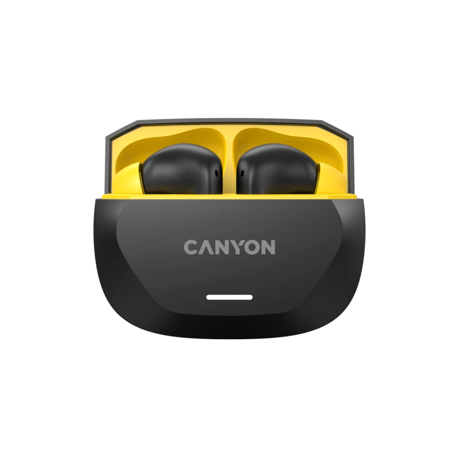 CANYON TWS-7 Wireless Headset, Black/Yellow